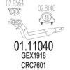 MTS 01.11040 Exhaust Pipe